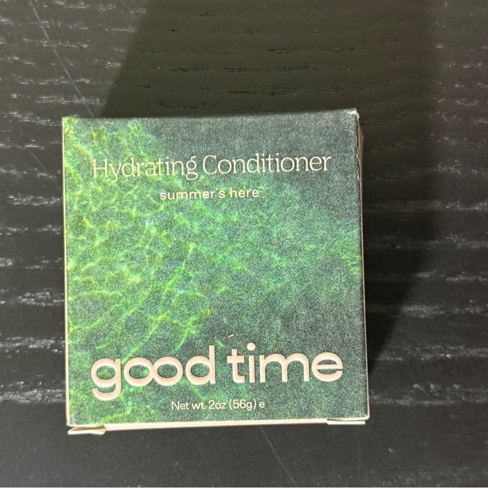 Good Time Hydrating Conditioner Bar Plastic Free Vegan Made In USA